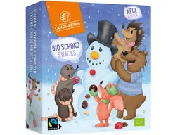 Landgarten Landgarten Bio-Adventskalender mit schokolierten Snacks, 380 g – Produktbild 1 von 1