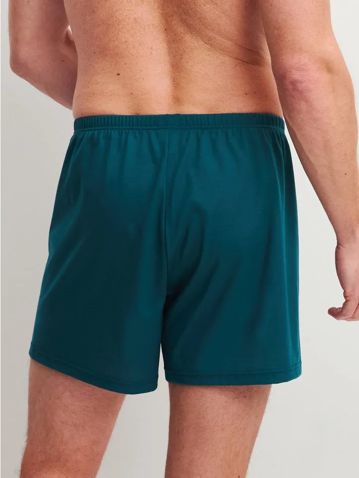 CALIDA CALIDA Boxershorts Cotton Special Herren (2-St., 2er-Pack) weich, locker geschnitten und formstabil, Blau, – Produktbild 3 von 4