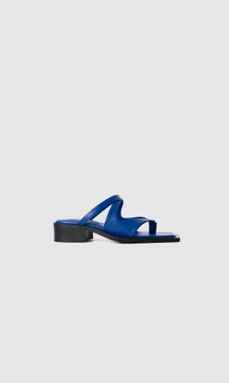 Prev Prev Damen vegan Sandalen Karel Pantolette Electric Dunkelblau – Produktbild 1 von 1