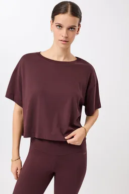 mandala MANDALA Damen vegan T-Shirt Boxy Ruby – Produktbild 1 von 1