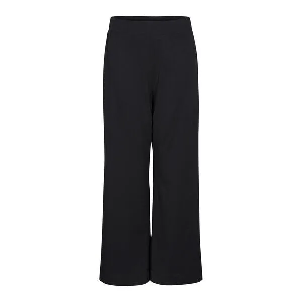 Jaya Jaya KAIRO - Damen - weich fliessende Yoga - und Lounge Pants ist aus einem Mix aus TENCEL Lyocell und Bio-Baumwolle hergestellt, Black/schwarz, – Produktbild 2 von 2