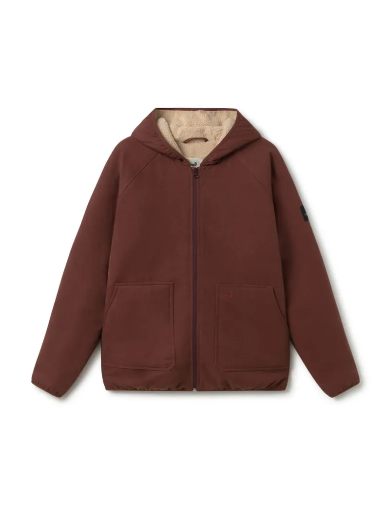TWOTHIRDS TWOTHIRDS Herren vegan Jacke Pandawa Rostbraun, Braun, – Produktbild 2 von 2