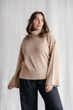 Jyoti - Fair Works Jyoti - Fair Works Baby-Alpaka Turtleneck Strickpullover Atico – Produktbild 1 von 1