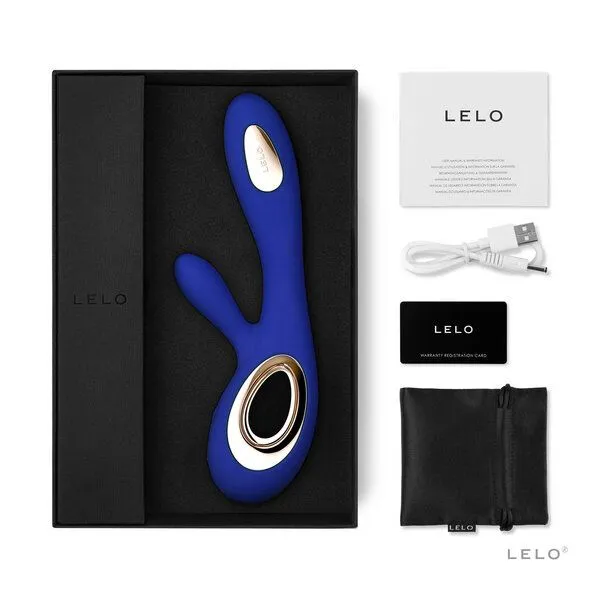 LELO Luxus-Rabbit-Vibrator - LELO SORAYA Wave, Mitternachtsblau, – Produktbild 3 von 4