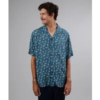 Brava Fabrics Brava Fabrics Kurzarm-Hemd Peanuts Athletic Aloha – Produktbild 1 von 1