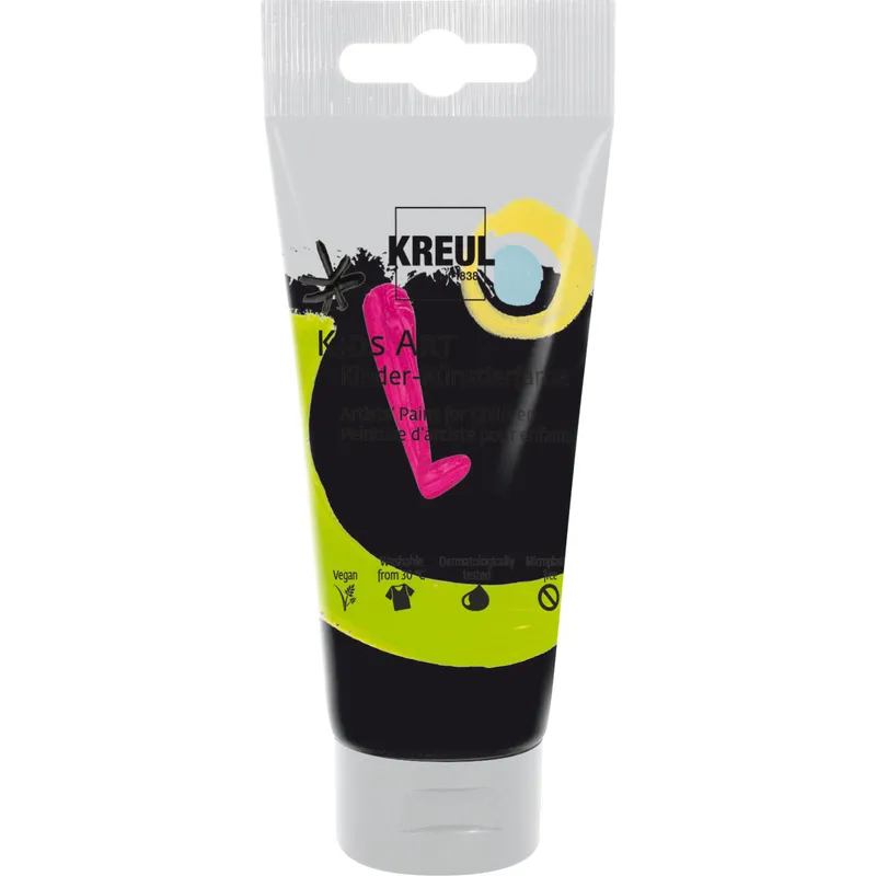KREUL KREUL Kids Art Kinder-Künstlerfarbe Schwarz, Schwarz, – Produktbild 1 von 1
