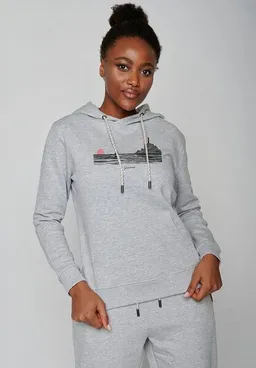 GreenBomb GREENBOMB Nature Lighthouse Chipper - Gemütlicher Hoodie aus Bio-Baumwolle / hochwertiger Print / GOTS / Fair & Vegan – Produktbild 1 von 1