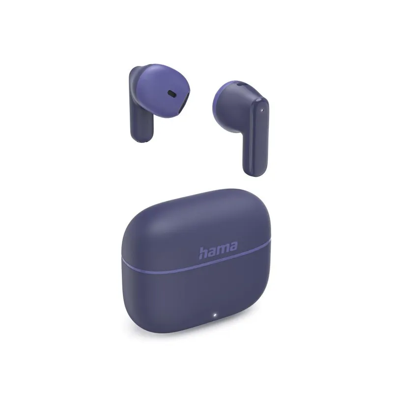 Hama Hama Bluetooth®-Kopfhörer "Freedom Light II", TWS Earbuds, Mikrofon, Blau, – Produktbild 5 von 5
