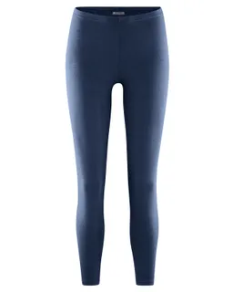 HempAge Hempage Damen vegan Lange Basic Leggings In Marineblau – Produktbild 1 von 1