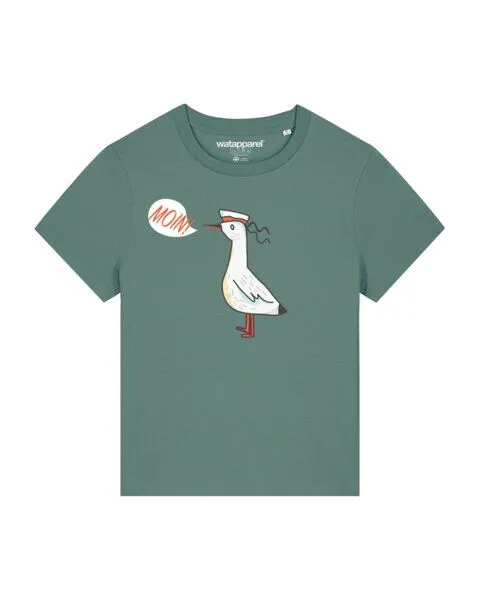 watapparel watapparel T-Shirt Frauen Moin Seagull, Green bay, – Produktbild 1 von 3