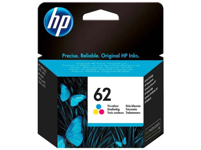 Hewlett Packard hp Tintenpatrone C2P06AE, Nr. 62 color – Produktbild 1 von 1