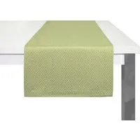 Nature by Adam Nature by Adam Tischläufer aus 100% Bio-Baumwolle - Made in Germany - Graphic Ventus, Hellgrün, – Produktbild 1 von 1