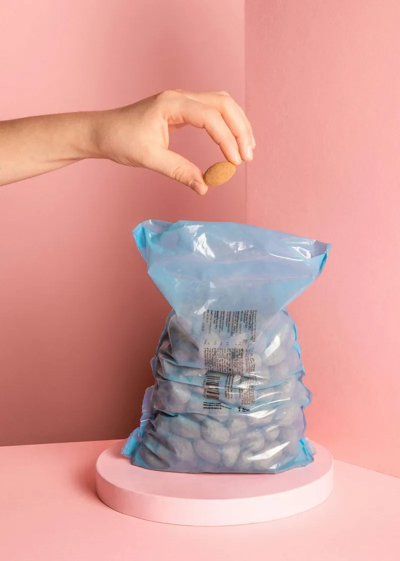 KoRo Schokoladen Mandeln mit Zimt 1 kg – Produktbild 5 von 5