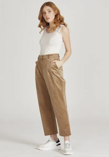 Givn Berlin Givn Berlin Damen Cordhose aus Bio-Baumwolle "Maike", Camel (cord), – Produktbild 2 von 4