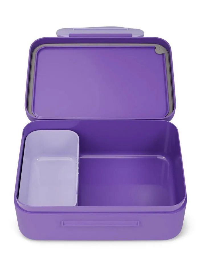 Ergobag Ergobag Lunchbox Brotdose, Kunststoff, (Brotdose, 1-tlg., 1x Brotdose), spülmaschinengeeignet bis 45 Grad, Handwäsche empfohlen, Lila, – Produktbild 3 von 4