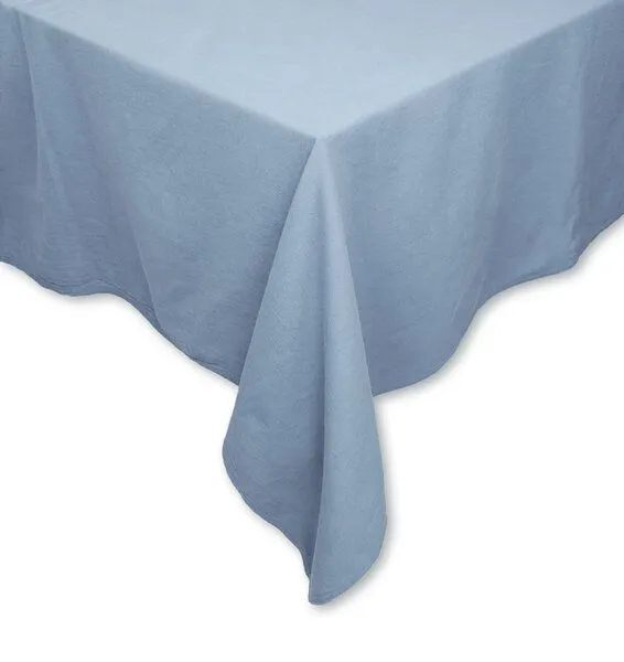 jilda-tex jilda-tex Tischdecke Renforce 100% Bio-Baumwolle Uni MADE IN GREEN, Himmelblau, – Produktbild 1 von 2