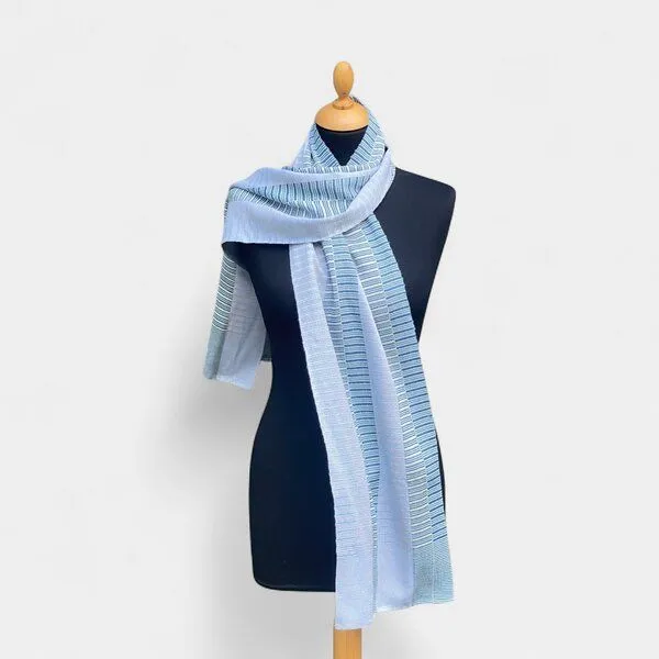 Dragolina Dragolina Mie Meh Schal, Hellblau, – Produktbild 2 von 3