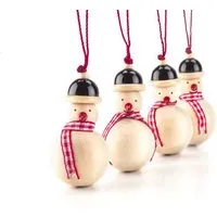 Maya Organic Maya Organic Weihnachtsdekoration 4 Snowmen in a Box – Produktbild 1 von 1