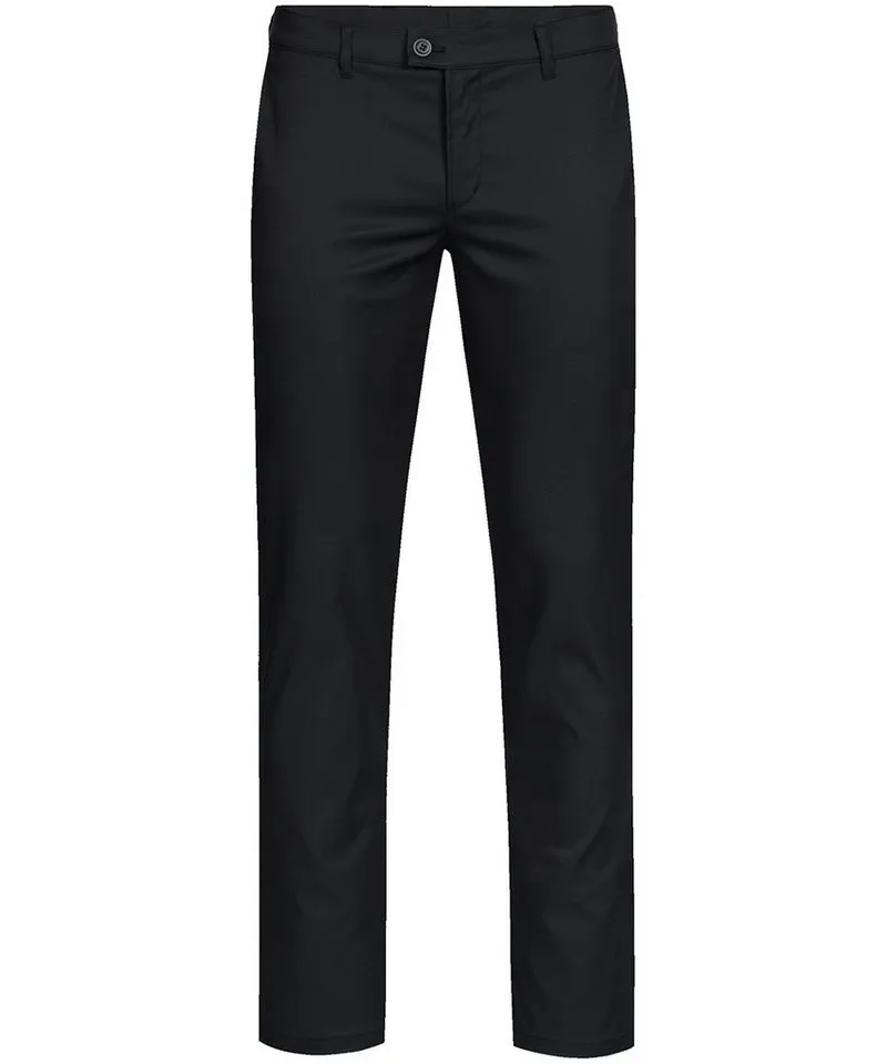 GREIFF GREIFF Anzughose Greiff Corporate Wear CASUAL Herren Chinohose Regular-Fit Schwarz, Schwarz, – Produktbild 2 von 2