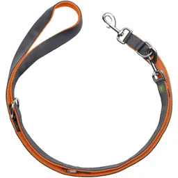 Hunter Hunter Verstellbare Führleine Maldon orange/ grau 2,5 cm – Produktbild 1 von 1