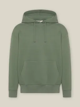 WOTE WOTE Herren vegan Kapuzen-Sweatshirt Oliv – Produktbild 1 von 1
