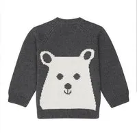 Sense Organics sense-organics Baby Strick Sweater *VICTOR* Polar Bear GOTS I Sense Organics – Produktbild 1 von 1