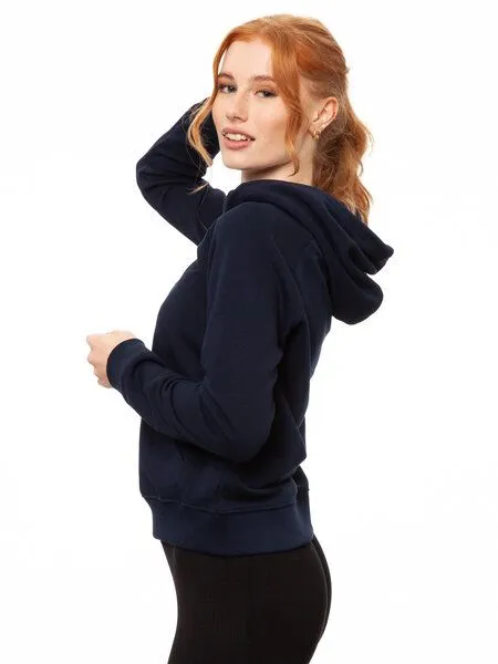 FellHerz FellHerz Damen Hoodie La Capitana navy – Produktbild 5 von 5