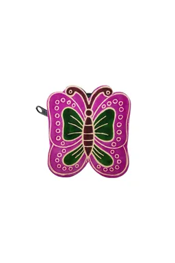 Tranquillo Handgeprägte Geldbörse LILAFY Rosa – Leder - rosa – Produktbild 1 von 1