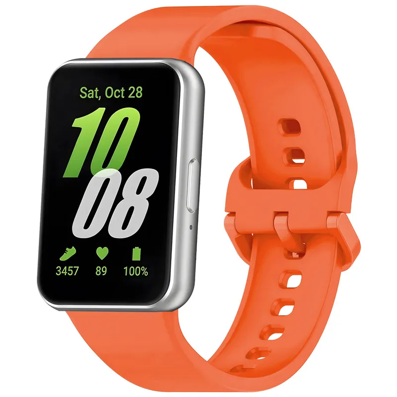 imoshion imoshion Silikonband für das Samsung Galaxy Fit 3, Orange, – Produktbild 1 von 1