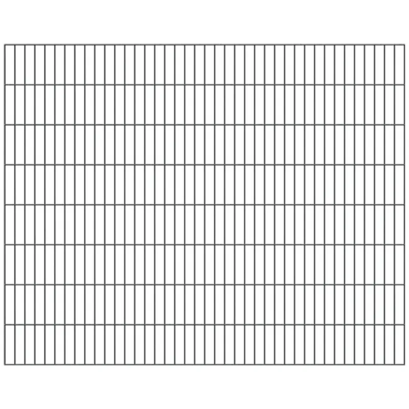 Alberts ALBERTS Doppelstab-Gittermatte, verz.anthr, BxH2000x1600mm, Draht-Ø6/5/6, Masche50x200mm – Produktbild 1 von 1