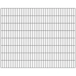 Alberts ALBERTS Doppelstab-Gittermatte, verz.anthr, BxH2000x1600mm, Draht-Ø6/5/6, Masche50x200mm – Produktbild 1 von 1