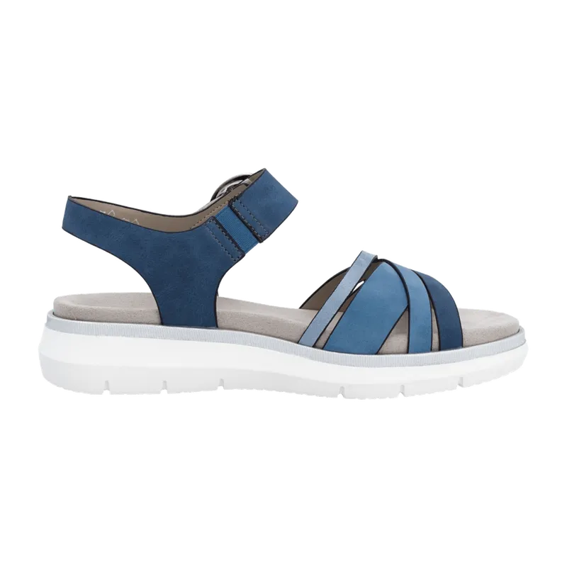 Remonte Remonte Sandale für Damen, Blau, – Produktbild 4 von 5