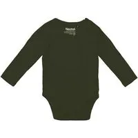 Neutral Neutral® Baby Wickelbody Strampler Langarm, Military, – Produktbild 1 von 1