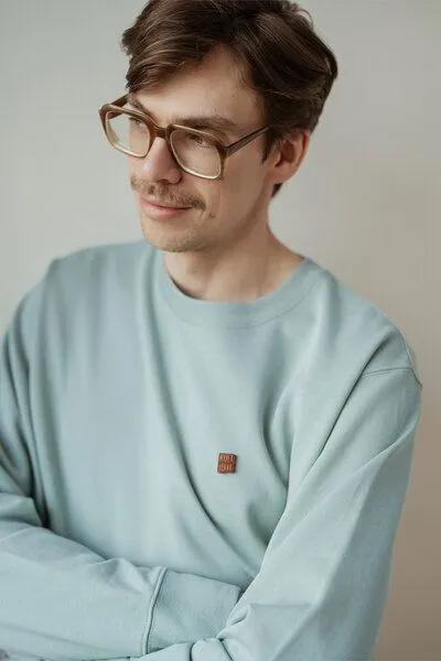 Kultgut Kultgut ProEarth Kollektion- Biofair hergestellt- Hochwertiger Sweaterpullover - For all day, Aloe(grün), – Produktbild 3 von 4