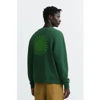 thinking mu Thinking MU Herren vegan Sweatshirt Leon Sun Back Grün – Produktbild 1 von 1