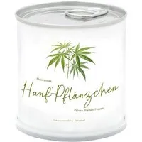 MacFlowers MacFlowers® Mein erstes „Hanfpflänzchen” | Hanfpflanze in der Blumendose, Weiss, – Produktbild 1 von 1