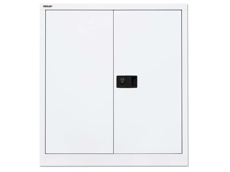 Bisley Bisley Flügeltürensch. "UNIVERSAL" 2OH, Breite 91,4 cm verkehrsweiß – Produktbild 1 von 1