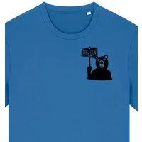 päfjes päfjes Der Bär ist DAGEGEN! Du auch? - Fair Wear Männer Unisex Bio T-Shirt Siebdruck – Produktbild 1 von 1