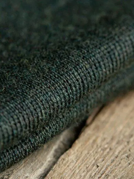 FUXBAU FUXBAU Merino Kork Beanie, Waldgrün, – Produktbild 4 von 4