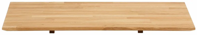 OTTO home Ansteckplatte Lake, massives Eichen- oder Nussbaumholz, Braun, – Produktbild 3 von 5