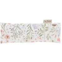 NoWaste Wrapping NoWaste Wrapping NoWaste Augenkissen - gegen Migräne & Unruhezuständen, Blumen (weiß), – Produktbild 1 von 1