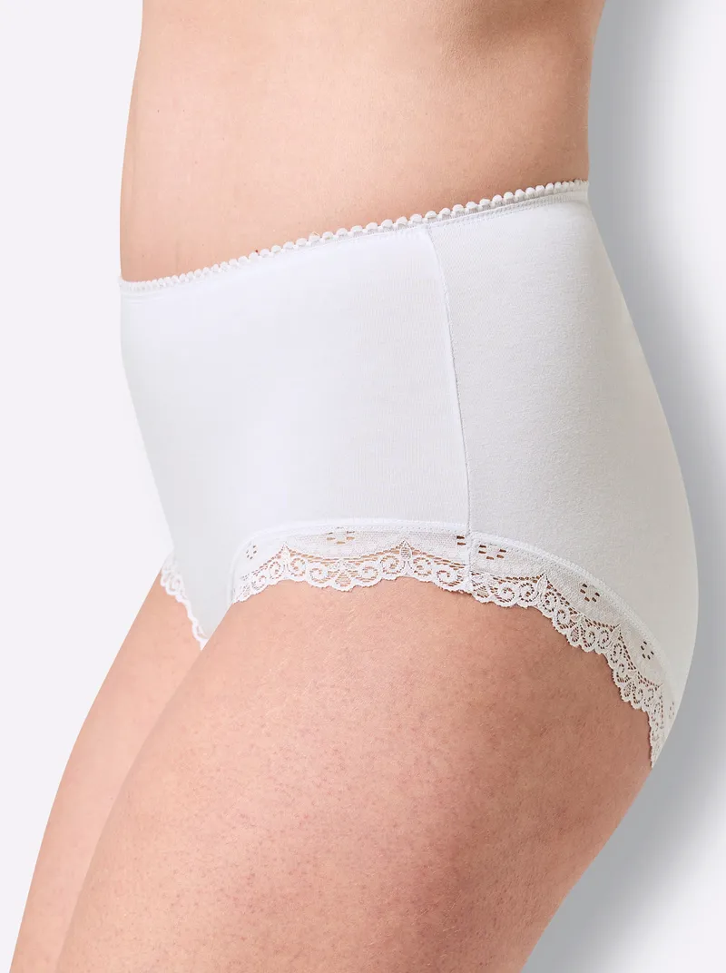 wäschepur Taillenslip weiß, Weiß, – Produktbild 3 von 3