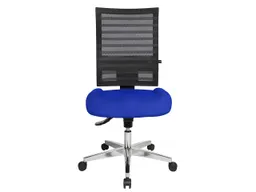 Topstar Topstar Bürodrehstuhl "P91NET" ohne Armlehnen blau – Produktbild 1 von 1