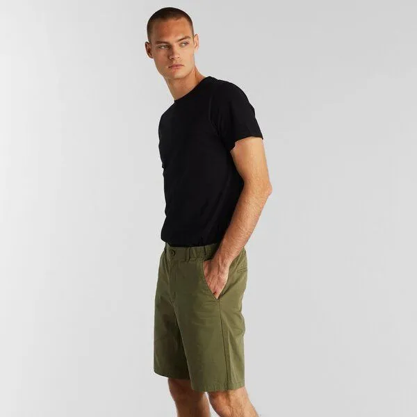 Dedicated DEDICATED Chino Shorts Nacka, Green (grün), – Produktbild 3 von 3