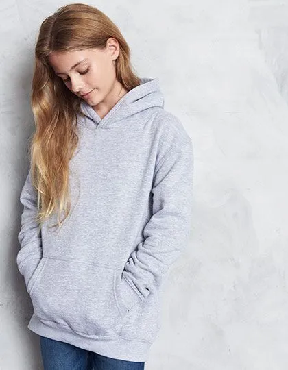 Just Hoods Just Hoods Kids´ Organic Hoodie, Arctic white, – Produktbild 3 von 3