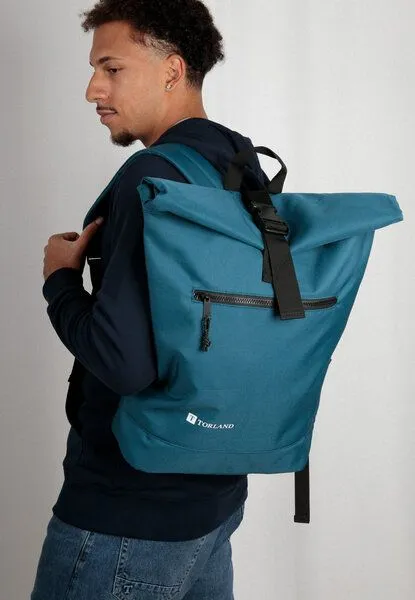 TORLAND TORLAND Rucksack ROLL-TOP, Petrol, – Produktbild 2 von 4