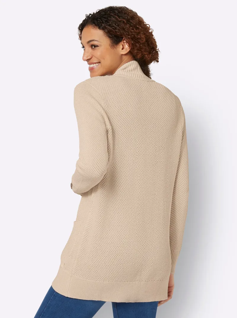 Witt Longstrickjacke, Elfenbein, – Produktbild 2 von 2