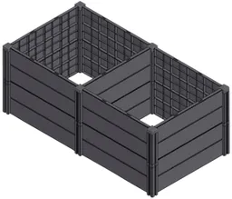 KHW KHW Hochbeet Demeter XL, MADE IN GERMANY BxTxH: 158x82x61 cm, 672 Liter – Produktbild 1 von 1