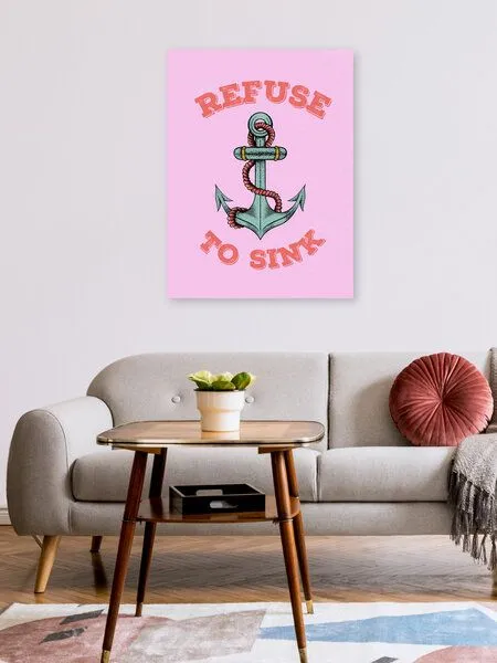 Photocircle Photocircle Poster / Leinwandbild - Refuse to sink – Produktbild 2 von 4