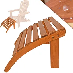Casaria® Fußstütze Akazienholz für Adirondack Gartenstuhl – Produktbild 1 von 1